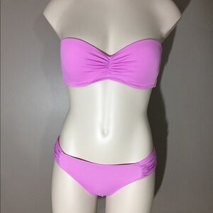 Victoria’s Secret Light Purple Bikini Madi Bandeau Top S